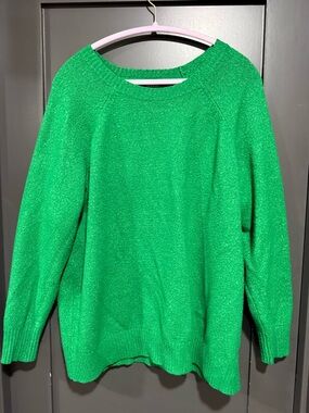 torrid Bright Green Crewneck Sweater